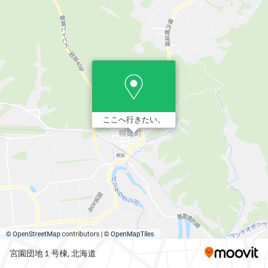 宮園団地１号棟地図