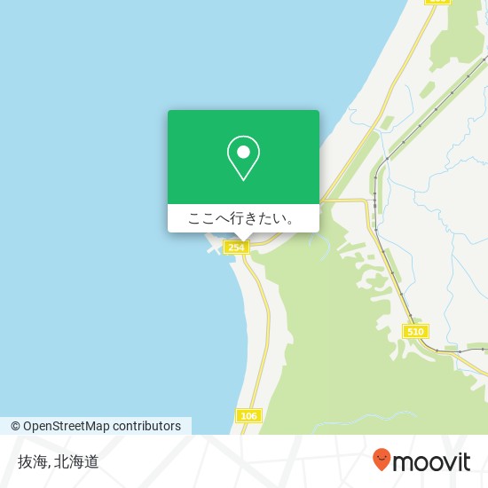 抜海地図