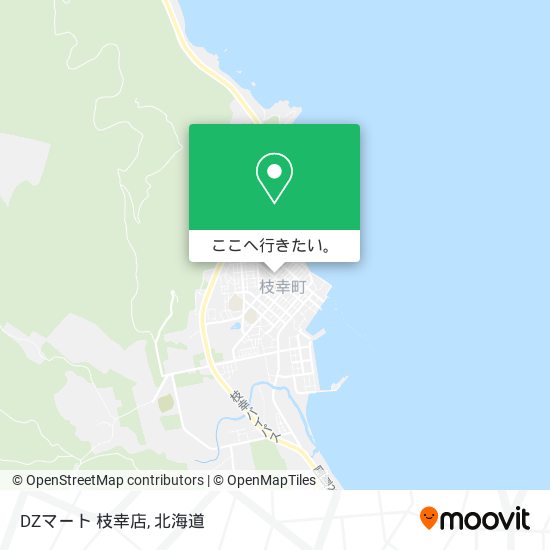 DZマート 枝幸店地図