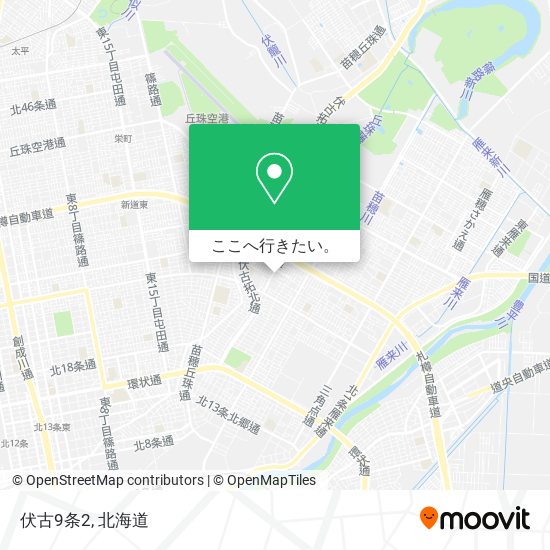 伏古9条2地図