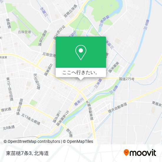 東苗穂7条3地図