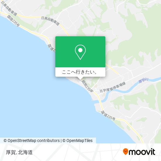 厚賀地図