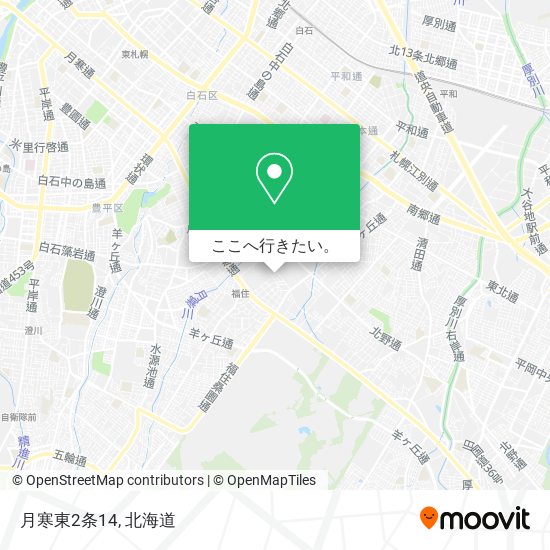 月寒東2条14地図