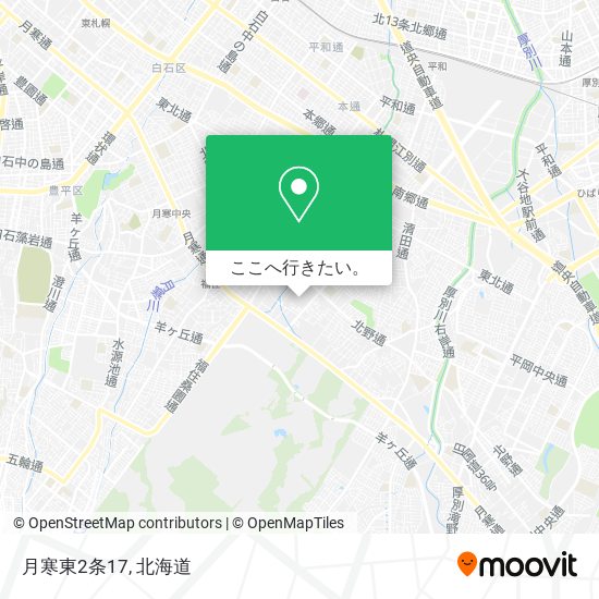 月寒東2条17地図