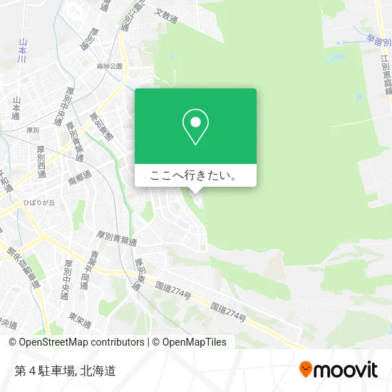 第４駐車場地図