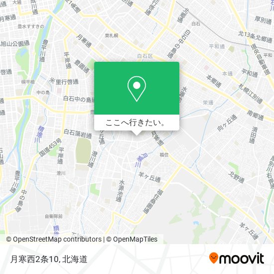 月寒西2条10地図