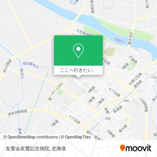 友愛会友愛記念病院地図