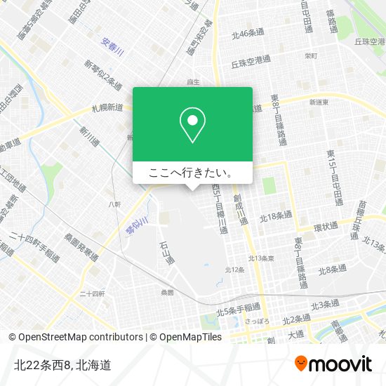 北22条西8地図