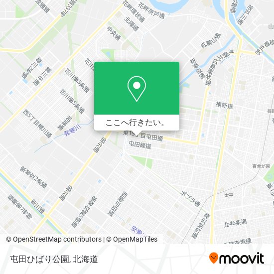 屯田ひばり公園地図