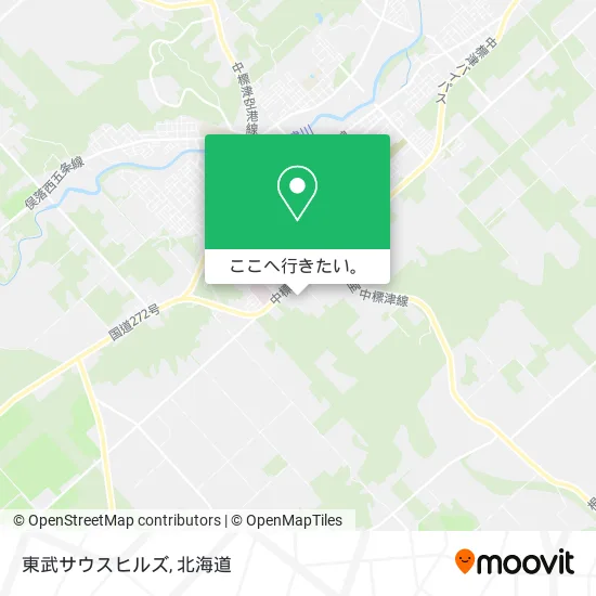 東武サウスヒルズ地図