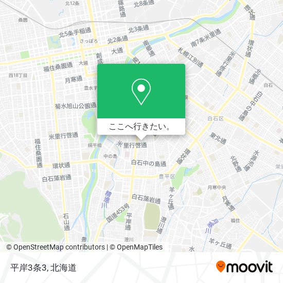 平岸3条3地図