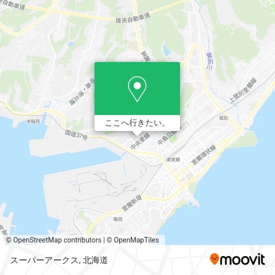スーパーアークス地図