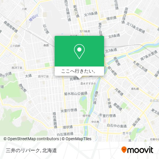 三井のリパーク地図