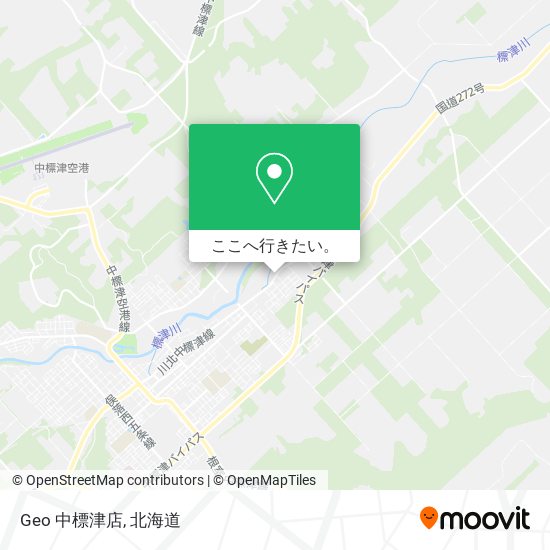 Geo 中標津店地図