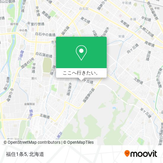 福住1条5地図