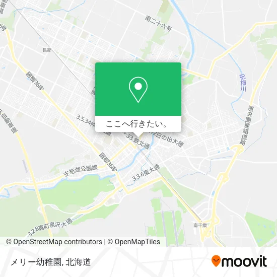 メリー幼稚園地図