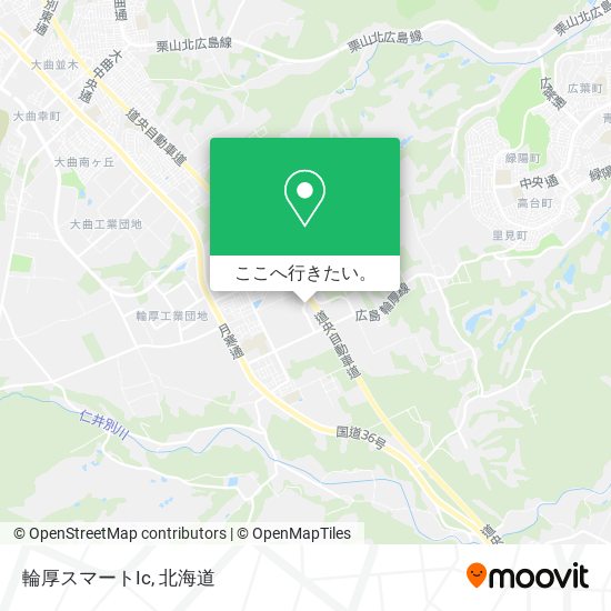 輪厚スマートIc地図