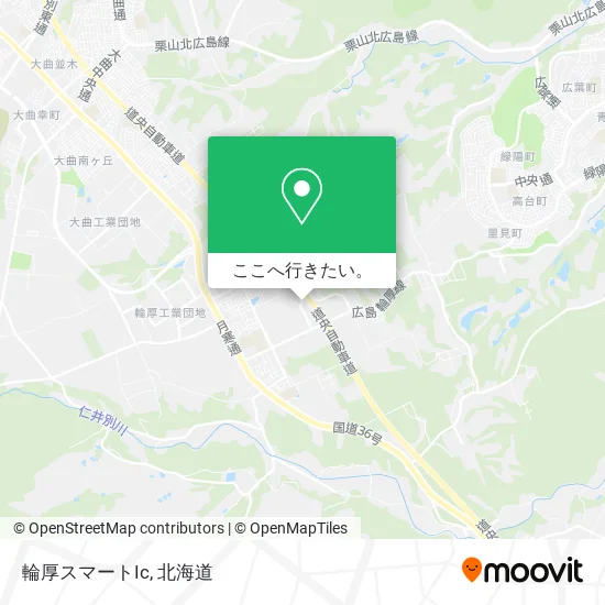 輪厚スマートIc地図
