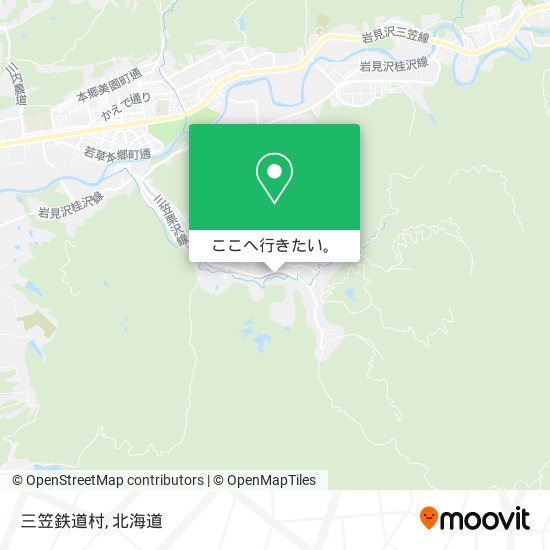 三笠鉄道村地図