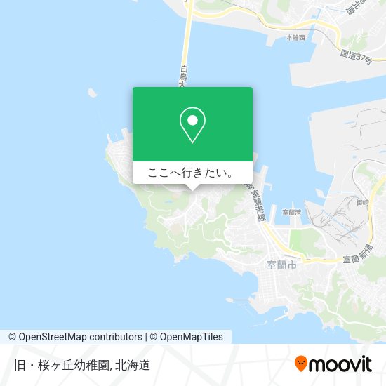 旧・桜ヶ丘幼稚園地図