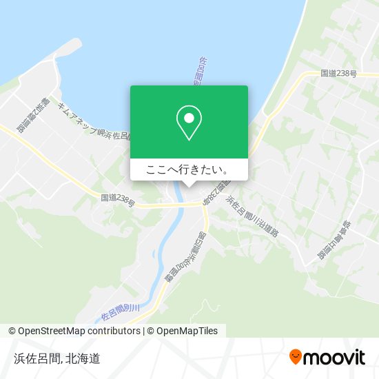 浜佐呂間地図