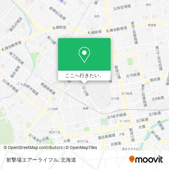 射撃場エアーライフル地図