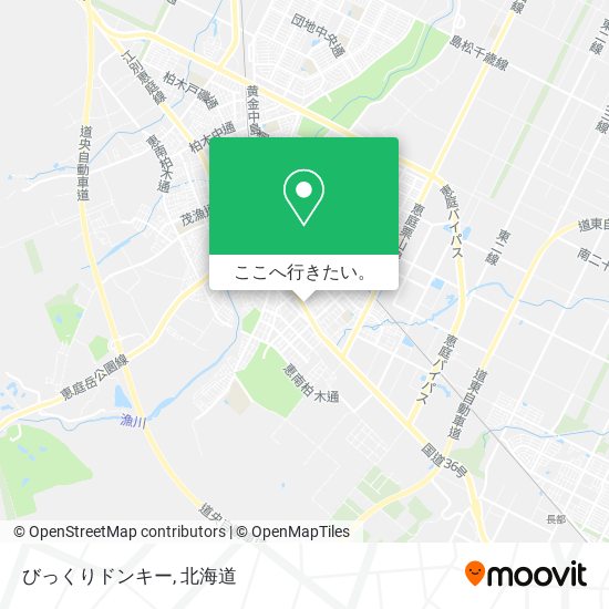 びっくりドンキー地図