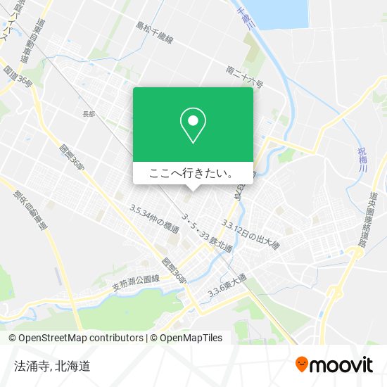 法涌寺地図