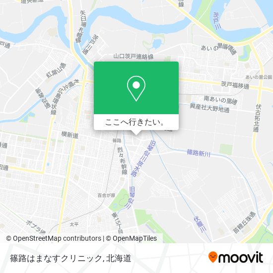 篠路はまなすクリニック地図