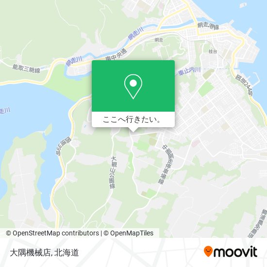 大隅機械店地図