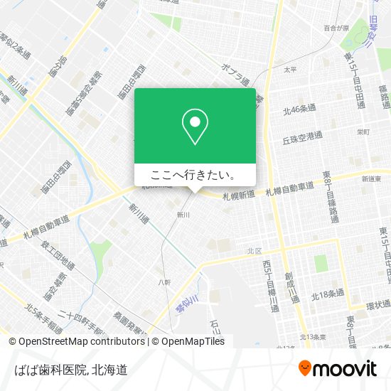 ばば歯科医院地図