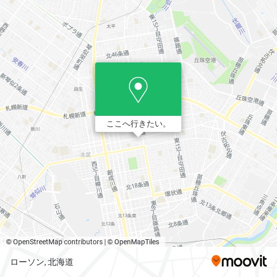 ローソン地図