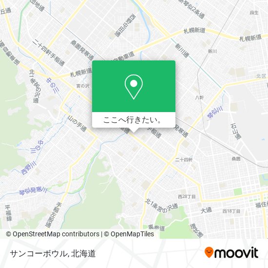 サンコーボウル地図