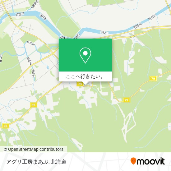 アグリ工房まあぶ地図