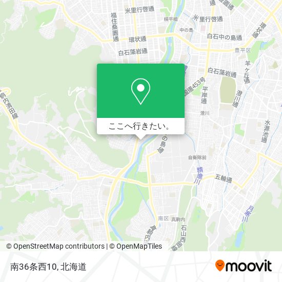 南36条西10地図