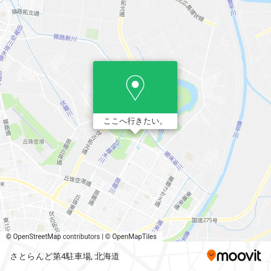 さとらんど第4駐車場地図