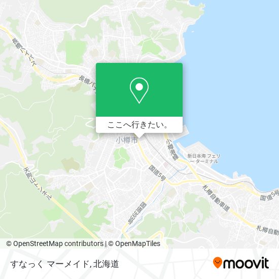 すなっく マーメイド地図