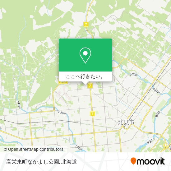 高栄東町なかよし公園地図