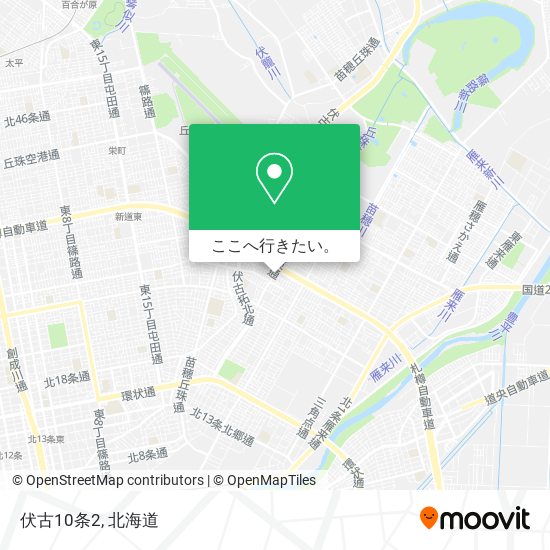 伏古10条2地図