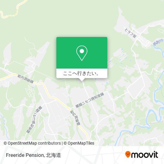 Freeride Pension地図