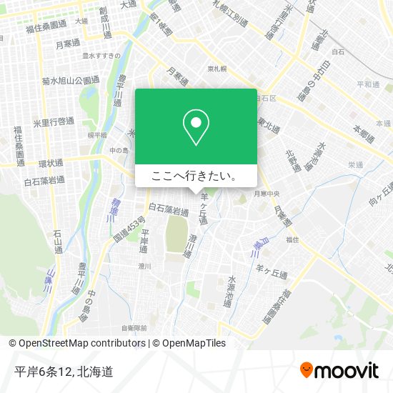 平岸6条12地図