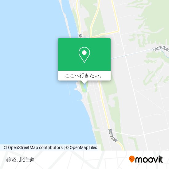 鏡沼地図