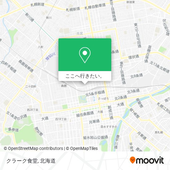 クラーク食堂地図