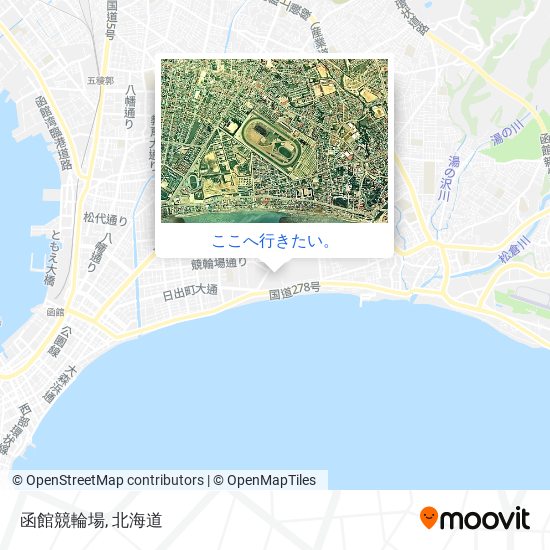 函館競輪場地図