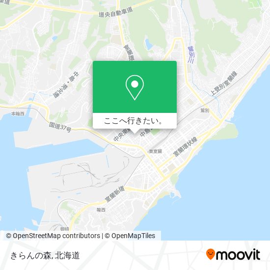 きらんの森地図