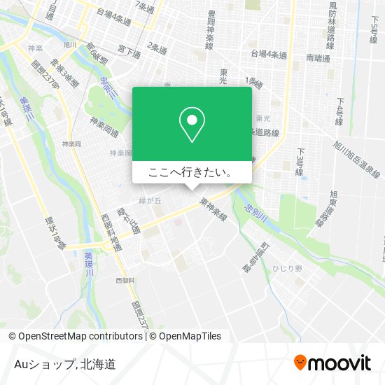 Auショップ地図