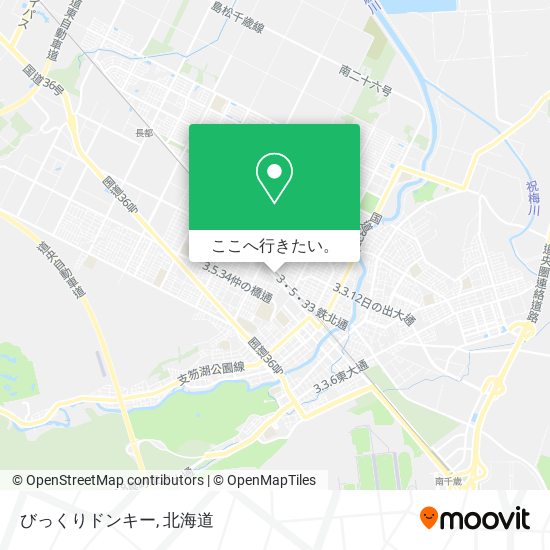 びっくりドンキー地図