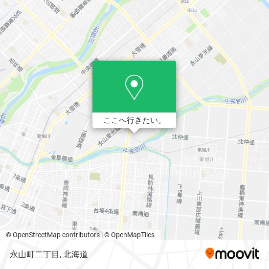 永山町二丁目地図