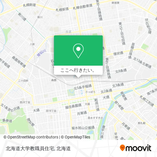 北海道大学教職員住宅地図