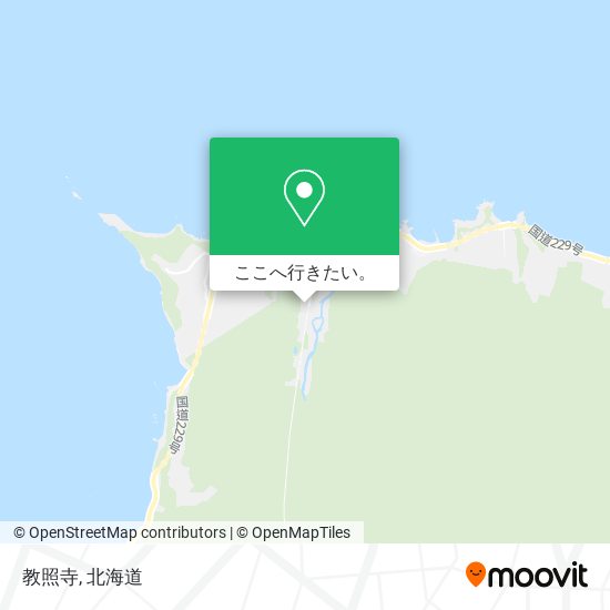 教照寺地図
